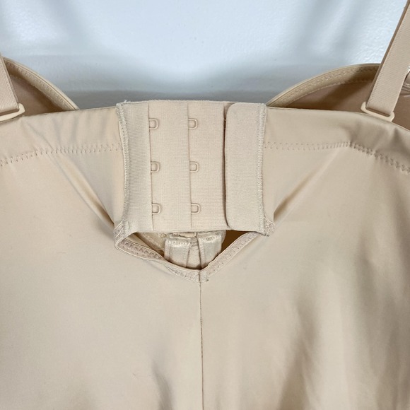 Wacoal Corselette Shapewear Womens 38D Beige Strapless Firm Control Body Shaper - Picture 8 of 16